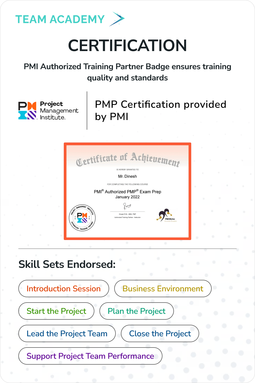 PMP Certification - Project Management Professional Exam Training