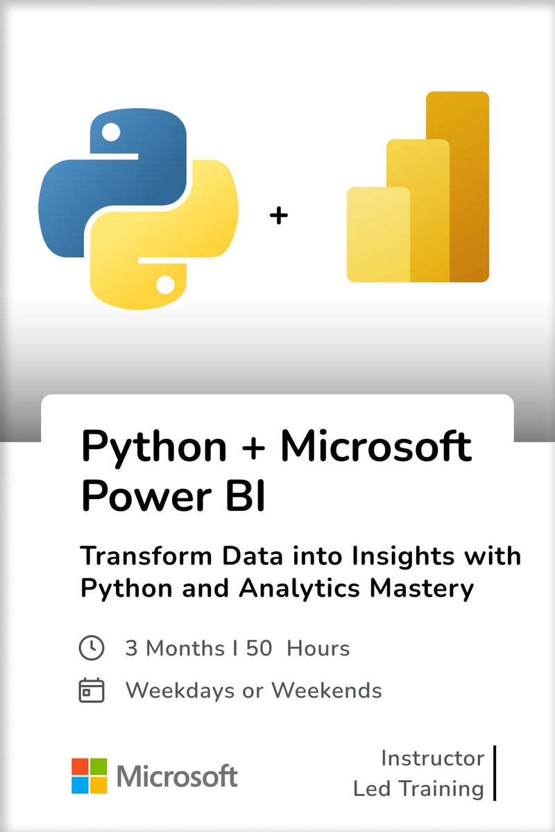 Certified Python & Data Analytics Pro Course – Team Academy Global